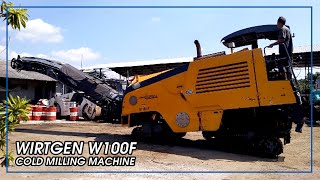 COLD MILLING MACHINE  WIRTGEN W 100 F [upl. by Morril]