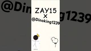 RUN ⚠️Fake collab ⚠️ ZAY4960 x dinoking1239 [upl. by Anitsahs114]