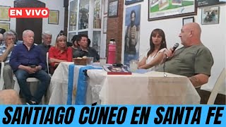 🔴SANTIAGO CÚNEO EN VIVO EN SANTA FE  121024 [upl. by Margi]