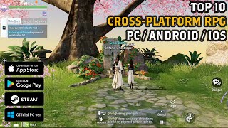 TOP 10 New Crossplatform RPG for Android  iOS  Mobile  PC 2024 [upl. by Lali]