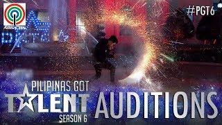 Pilipinas Got Talent 2018 Auditions Adrian Ferrer  Beatbox with Fireworks [upl. by Ahsed137]