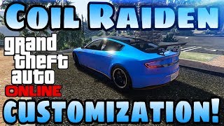 GTA Online Doomsday Heist DLC Coil Raiden customization [upl. by Abijah]