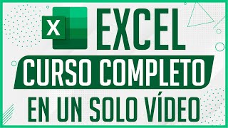 CURSO DE EXCEL COMPLETO EN 1 VÍDEO  BÁSICO E INTERMEDIO  Dostin Hurtado [upl. by Aicarg514]