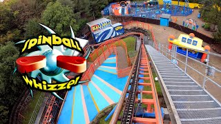 Spinball Whizzer 4K MultiAngle On Ride POV  Alton Towers Resort [upl. by Neirol]