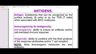 Antigenicity amp Immunogenicity [upl. by Buxton854]