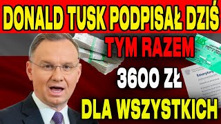 DOKŁADNE DATY 14 EMERYTURY WAŻNE INFORMACJE DLA SENIORÓW TYM RAZEM 3600 ZŁ DLA WSZYSTKICH [upl. by Nichol]