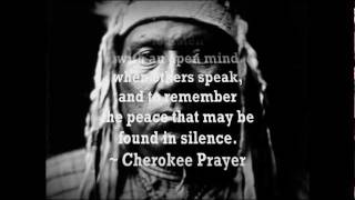 Cherokee Morning Song quotI am of the Great Spiritquot [upl. by Seuqirdor]