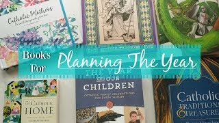 How I Plan Out The Year  Catholic Mothers Planner amp Other Books [upl. by Garreth]