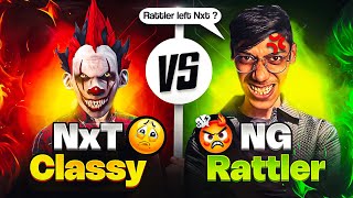 Classy👽Vs Rattler🔥 I Made Classy FF Angry👽Ng Rattler Vs Nxt Classy  💀 Free Fire [upl. by Axela697]