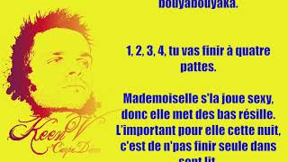 KeenV  Jai tellement envie video lyrics officielle [upl. by Anahsohs]