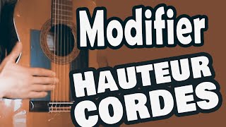 Changer la hauteur des cordes de sa guitare [upl. by Mchenry]