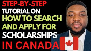 How to search and find scholarships in Canada financial opportunities in Canada [upl. by Prakash]