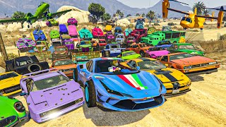 TODOS CONTRA MI CON EL MEJOR COCHE DE GTA 5 ONLINE [upl. by Claudio]