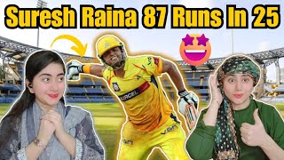 When Suresh Raina Smashes 87 Runs in 25 Balls against KXIP in IPL  EXPRESS INDIA [upl. by Hump553]