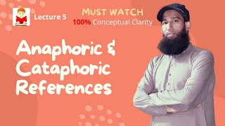 Anaphoric and Cataphoric References in Urdu  Cataphora and Anaphora  Anaphoric Reference in Urdu 👌 [upl. by Tammany822]