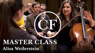 Master class Alisa Weilerstein učí hrát na violoncello [upl. by Fezoj]