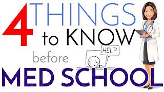 4 Things to Know Before the First Day of Medical School [upl. by Aisyram]