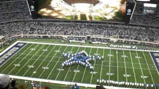 An opening ceremony at the new Cowboys Stadium 92009 Star at midfield [upl. by Nostets694]