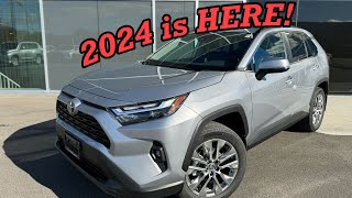 FIRST LOOK 2024 Toyota RAV4 hybrid XSE technology model review [upl. by Pieter212]