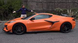 The New 2023 Chevy Corvette Z06 Is a Bargain Supercar [upl. by Pebrook945]