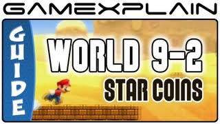 New Super Mario Bros U  Superstar Road2 Run for It Star Coins Guide amp Walkthrough [upl. by Icart]