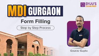 MDI Gurgaon Registration Process  MDI Gurgaon Form Fill up  Ace Your CAT Preparation  BYJUS [upl. by Llib]