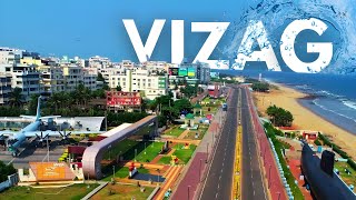 Visakhapatnam City  विशाखापट्नम शहर का ऐसा वीडियो कभी नहीं देखा होगा  Vizag [upl. by Eecal]