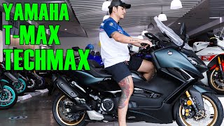 YAMAHA TMAX TECHMAX 2023 UPDATED PRICE [upl. by Derraj]