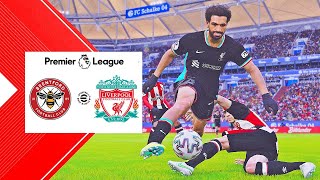 Brentford vs Liverpool Premier League EFOOTBALL PES [upl. by Pillsbury371]