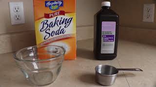 Using Baking Soda amp Hydrogen Peroxide to Clean Pans [upl. by Tillford]