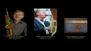 Charles Koechlin  Saxophone Etude 2 3 different musicians [upl. by Sully]