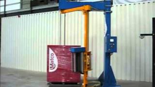 Matco A900 Palletwikkelaar Palletwrapper [upl. by Lairbag]