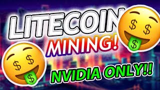 Litecoin Mining  How to Mine Litecoin Using an Nvidia GPU ccMiner 183 STILL WORKS IN 2021 [upl. by Elison902]