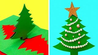 22 GENIALES TARJETAS DE NAVIDAD [upl. by Ecnahs]