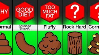 Comparison What Your Poop Says About Your Health [upl. by Viglione]