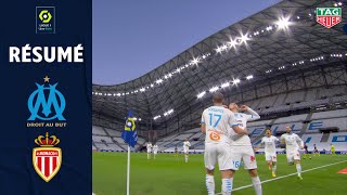 OLYMPIQUE DE MARSEILLE  AS MONACO 2  1  Résumé  OM  ASM  20202021 [upl. by Wade49]