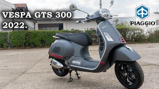 2022 Vespa GTS 300 HPE Walkaround All Details [upl. by Targett616]