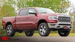 2019 Ram 1500 35inch Suspension Lift Kit by Rough Country [upl. by Ueihttam]