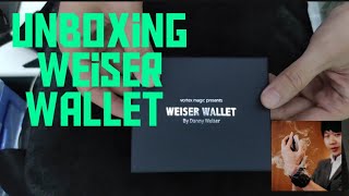 Unboxing Weiser Wallet [upl. by Alle55]