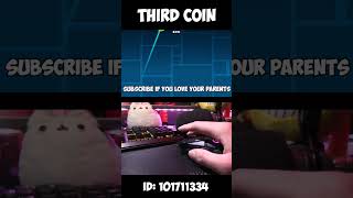 Third Coin on Geometry Dash [upl. by Sheley589]