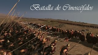 Batalla de Cinoscéfalos  Recreación histórica  Rome II Total War [upl. by Fry]