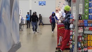 Falling With Crutches Prank GONE WRONG [upl. by Aon468]