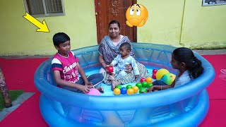 24 Hours Swimming Pool Challenge  Bathroom கூட போக முடியாத ஒரு Challenge யாரெல்லாம் இருப்பாங்க [upl. by Teeter222]