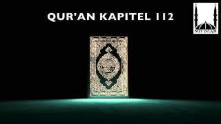 QURAN KAPITEL 112 SURAH ALIKHLAS DANSK OVERSÆTTET [upl. by Kavanaugh]