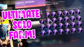 NEW Best Solo Umbral Engram amp Altered Element Farm  Destiny 2 Season of Arrivals [upl. by Naiva]