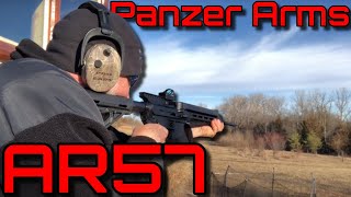 The P90 and AR15 Had A Baby  Panzer AR57 [upl. by Ahel992]