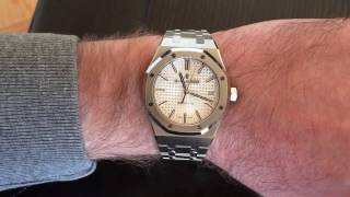 Audemars Piguet Royal Oak 15450 Unboxing [upl. by Raab511]