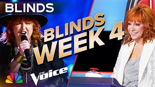 Stunning Blind Auditions from Week 4  The Voice  NBC [upl. by Paton]