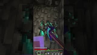 lucky lucky minecraft mining gaming diamond minecraftmemes [upl. by Enimajneb]