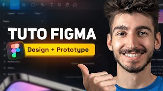 Faire un Site Web une Application avec Figma Tuto UIUX [upl. by Drye]